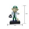 Doctor Ganesha Idol Lord Ganpati Statue in Doctor Avatar with Mouse Polyresin Showpiece for Home, Clinic, Hospital, Gift for Doctors 8 Inch