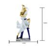 Stunning Dancer Statue with Gold Accents - Perfect for Living Room Decor