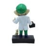 Doctor Ganesha Idol Lord Ganpati Statue in Doctor Avatar with Mouse Polyresin Showpiece for Home, Clinic, Hospital, Gift for Doctors 8 Inch