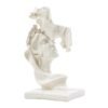 Romantic Couple Under Umbrella Sculpture HandPainted Resin Love Statue, Anniversary & Valentines Day Gift for Home decor