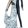 Beautiful Couple Dancing Figurine - Ceramic Statue with Gold Accents for Valentine's Day Gift