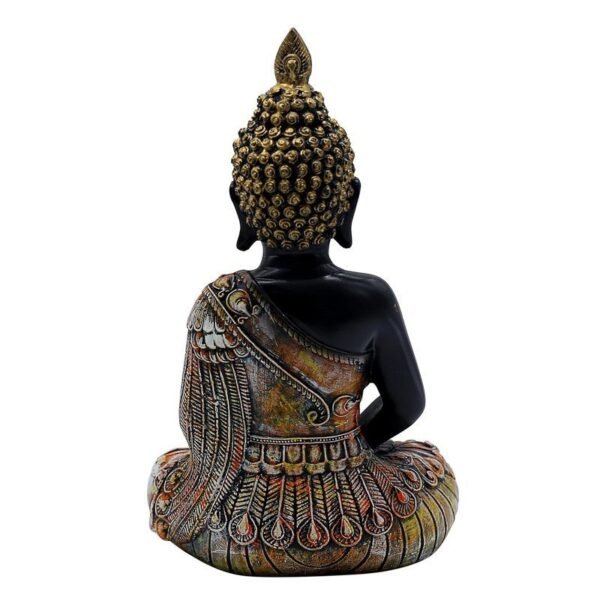 Handcrafted Buddha Home decor Figurine Resin Meditation Statue for Living Room, Office & Altar, Ideal Diwali & Housewarming Gift