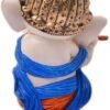 Polyresin Baby Ganesha Flute Statue HandPainted Lord Ganpati Idol for Puja Room, Home & Office decor, Spiritual Gift for Diwali & Ganesh Chaturthi