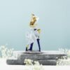 Stunning Dancer Statue with Gold Accents - Perfect for Living Room Decor