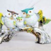 Handcrafted Owl Family Statue - Unique Home Decor Piece for Nature Lovers