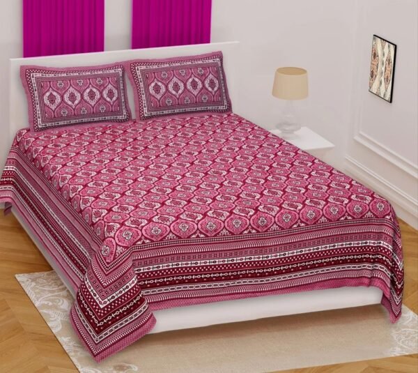 King Size Cotton Double Bedsheet ? Soft, Comfortable & Durable Bedding for Home