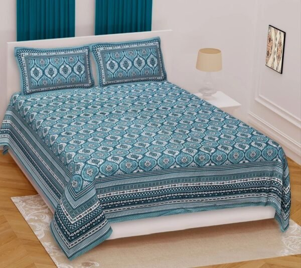 King Size Cotton Double Bedsheet ? Soft, Comfortable & Durable Bedding for Home