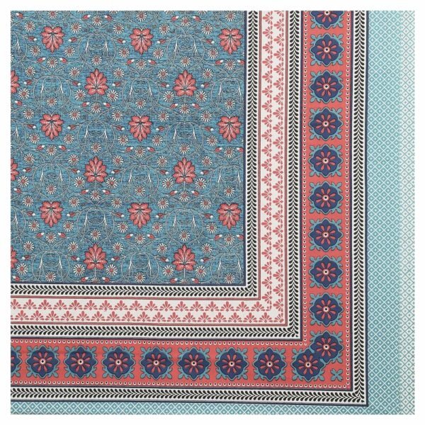 Rajasthani Printed Cotton King Size Bedsheet ? 100% Soft Breathable Indian Bed Sheet, Traditional Ethnic Design