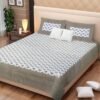 Jaipuri Printed Cotton Double Bedsheet ? Traditional Handcrafted Design, Soft & Comfortable