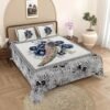 Jaipuri King Size Cotton Bed Sheet ? Traditional Handcrafted Print, Soft & Comfortable