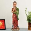 1-39-1.jpg Decorative Buddha Showpiece for Living Room, Bedroom, Office Desk, Cabinets Decor Diwali Decoration Item for Home Decor (14.5 * 4In)