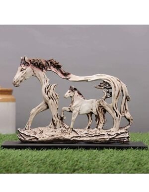 Elegant Horse Sculpture Symbol of Freedom and Strength | Handcrafted Decorative Art Piece