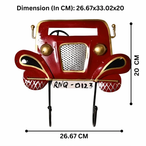 1-500x500-15.png Metal Finish Car Key Holder for Interior | Stylish Wall Mounted Key Organizer | Elegant Metal Key Hanger for Home & Office