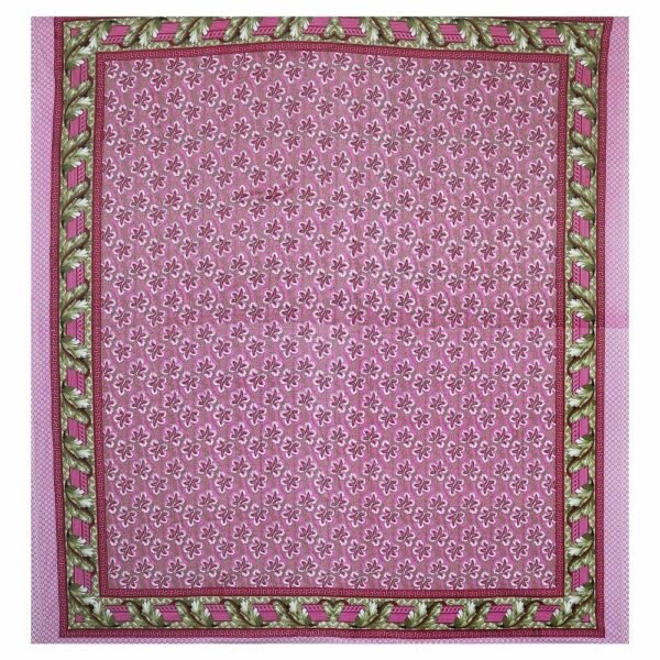 10-2-1000x1000-1.jpg Super King Size 100% Cotton Jaipuri Bedsheet ? Elegant Floral Block?Print, Breathable & Soft Bed Linen