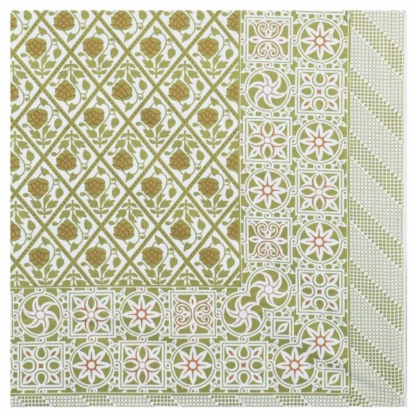 14-4-1000x1000-1.jpg Premium 100% Cotton Jaipuri Print Double / Queen Bedsheet ? Traditional Rajasthani Floral Design, Soft & Breathable Indian Bed Sheet