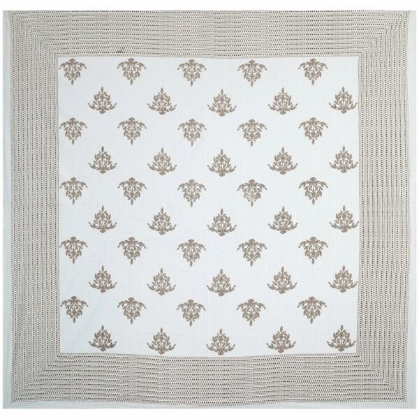 Jaipuri 100% Cotton King / Double Bedsheet ? Traditional Rajasthani Floral & Block Print ? Soft, Breathable Home Bedding