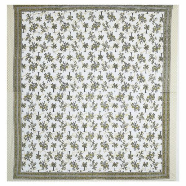 19-3-1000x1000-1.jpg 100% Cotton Jaipuri Print Double / Queen Bedsheet ? Traditional Rajasthani Floral Block Print, Soft & Breathable Ethnic Design