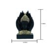 2-3-1.jpg Gold Buddha Statue for Home Decor, 10 Resin Enlightenment Sculpture, Yoga Zen Accent, Spiritual Gift & Feng Shui Ornament
