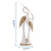 2-34.jpg Elegant White and Gold Crane Statue for Home Decor - Perfect Gift Idea