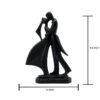 Romantic Couple Statue - Black Dancer Figurine for Home Decor, Valentine's Day Gift, Anniversary Decoration