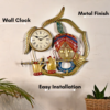 2-500x500-12.png Decorative Metal Krishna Wall Clock for Interior D?cor | Elegant Handcrafted Timepiece for Home & Office Walls