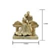 Luxurious Golden Couple Bench Statue - Ideal for Living Room or Office Decoration