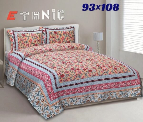23-01-1000x1000-2.jpg Cotton Printed King Size Bed Sheet ? Soft, Comfortable & Durable Bedding for Home