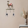 Decorative Wall Mounted Metal Camel Key Holder | Handcrafted Key Hanger | Artistic Home & Entryway Wall Decor Organizer