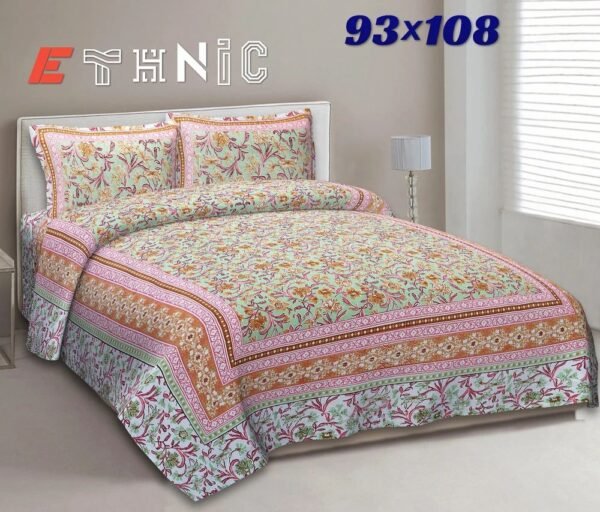 25-01-1000x1000-2.jpg Cotton Printed King Size Bed Sheet ? Soft, Comfortable & Durable Bedding for Home