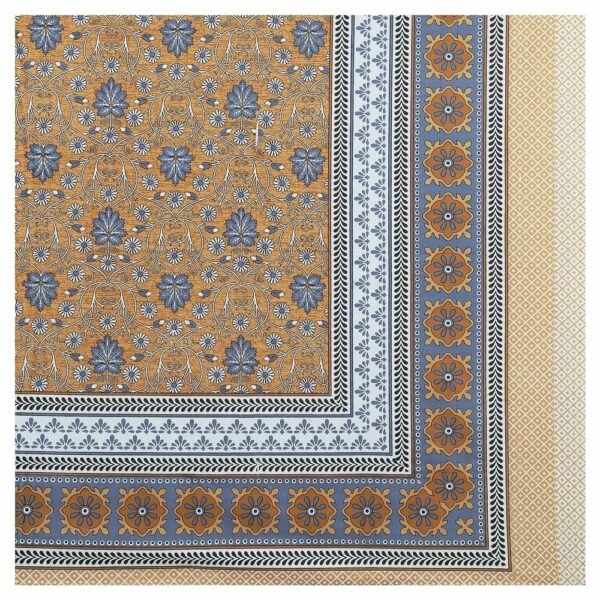 Rajasthani Cotton King Size Bedsheet ? 100% Soft Cotton Sheet with Ethnic Block?Print, Breathable & Durable Bed Linen