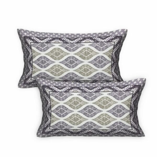 Premium Cotton Double Bedsheet ? Soft Breathable King?Size Bed Linen with Elegant Floral Mandala Print