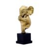 3-16.jpg Golden Yoga Elephant Figurine - Meditative Elephant Statue for Home Decor