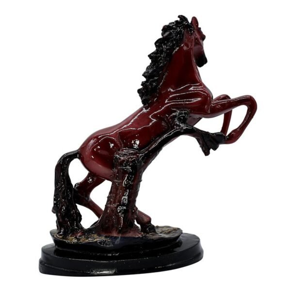 3-19.jpg Red Stallion Statue - Majestic Horse Figurine for Home Decor and Gift