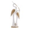3-34.jpg Elegant White and Gold Crane Statue for Home Decor - Perfect Gift Idea