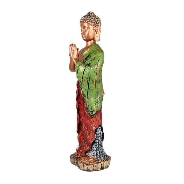 3-36-1.jpg Decorative Buddha Showpiece for Living Room, Bedroom, Office Desk, Cabinets Decor Diwali Decoration Item for Home Decor (14.5 * 4In)