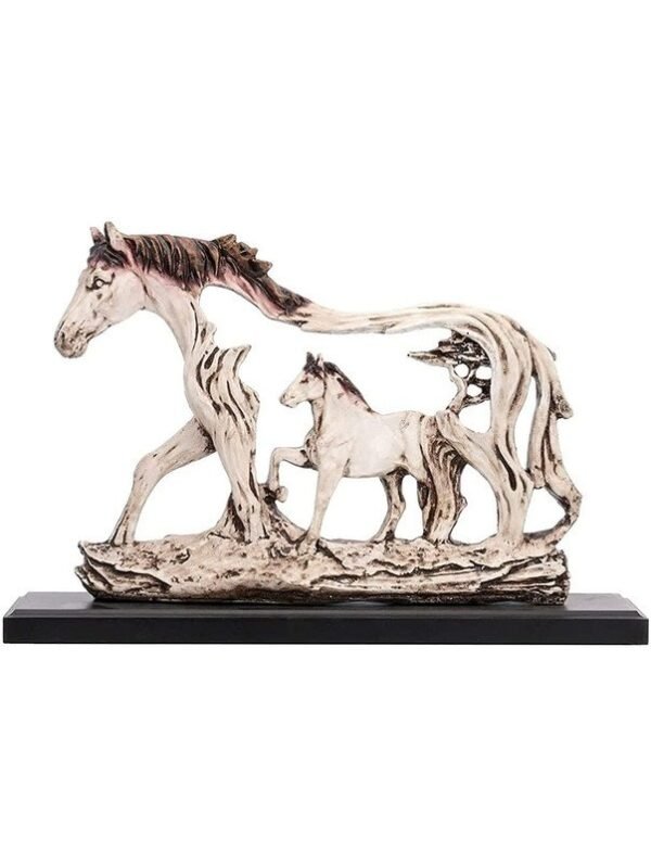 Elegant Horse Sculpture Symbol of Freedom and Strength | Handcrafted Decorative Art Piece