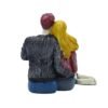 Handmade Resin Couple Sitting Statue - Perfect for Home Decor, Table Centerpiece, or Gift