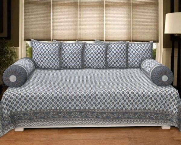 Jaipuri Printed Cotton King Size Bedsheet ? Soft, Breathable & Durable Double Bed Cover with Classic Rajasthani Design