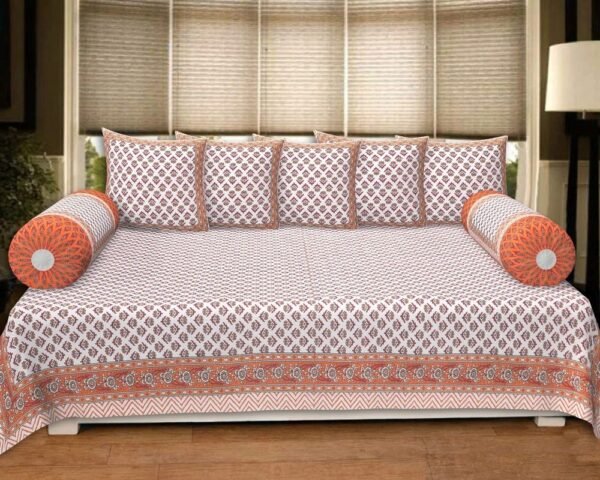 Jaipuri Printed Cotton King Size Bedsheet ? Soft, Breathable & Durable Double Bed Cover with Classic Rajasthani Design