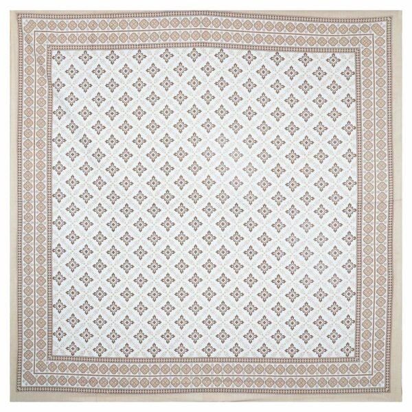 39-3-1000x1000-1.jpg Premium Cotton King Size Block Print Bedsheet ? Elegant Floral Hand?Printed Design, Soft & Breathable Double Bed Sheet for Bedroom Decor