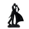 Romantic Couple Statue - Black Dancer Figurine for Home Decor, Valentine's Day Gift, Anniversary Decoration
