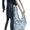 Beautiful Couple Dancing Figurine - Ceramic Statue with Gold Accents for Valentine's Day Gift