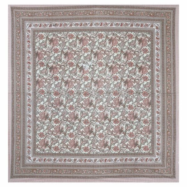 Pure Cotton Double Bedsheet ? Soft Breathable Hand?Printed Design for Bedroom, Traditional Block Print Bed Sheet