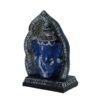 Decorative Ganesha Statue - Blue & Silver - Handcrafted - Home & Office Decor - Ganesh Chaturthi Gift