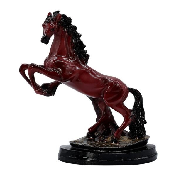 5-16.jpg Red Stallion Statue - Majestic Horse Figurine for Home Decor and Gift