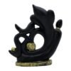 5-20-2.jpg Black & Gold Resin LordGanesha Statue with OM Script Decorative Puja Room & Home Temple Idol, Spiritual Showpiece for Diwali, Ganesh Chaturthi & Good Luck Gift