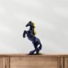 Geometric Horse Sculpture Modern Art Decor for Home Office