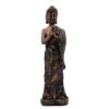 Standing Buddha Statue Showpiece, 36.8 cm x 11.4 cm, Meditation Pose, Home Decor