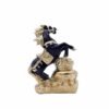 5-26.jpg Elegant Black and Gold Horse Statue - Luxurious Decor for Home & Office