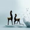 5-30.jpg Elegant Black & Gold Giraffe Figurines - Modern Home Decor Set
